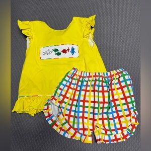 Girls size 4T Dr. Seuss outfit